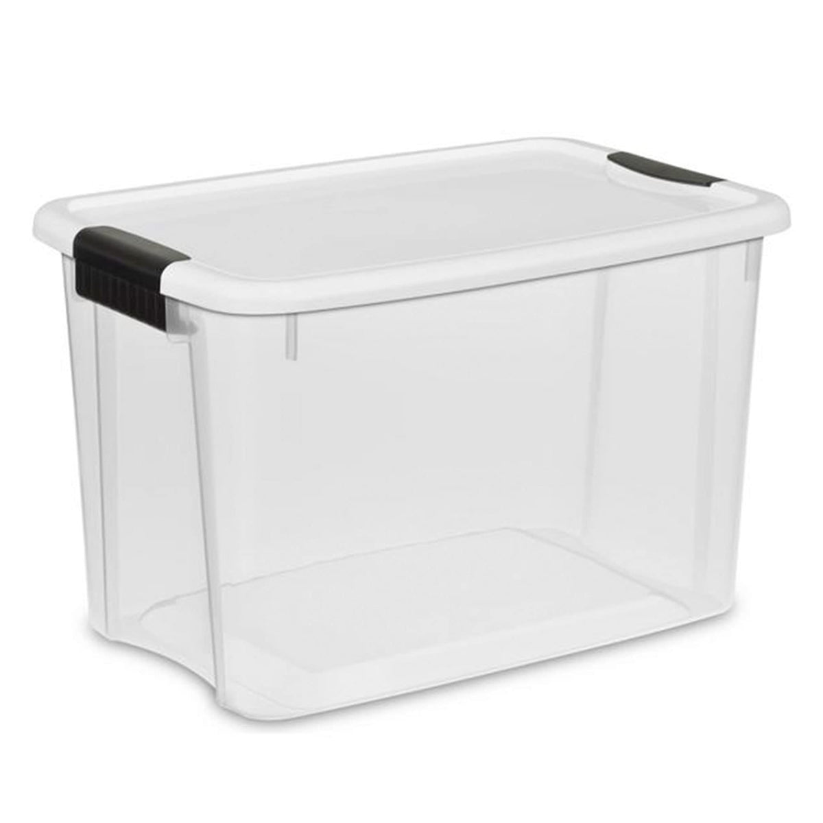Sterilite Ultra Latch Box with Lids for Home and Office, 70 Quart, 4-Pack