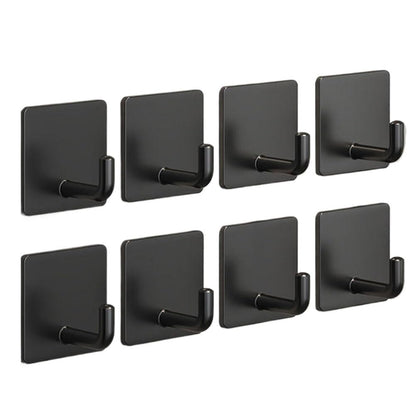 Adhesive Wall Hooks for Hanging, Self Adhesive Sticky Hooks for Bathroom