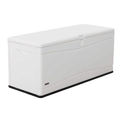 LIFETIME 60012 Extra Large Deck Box, 130 Gallon, Desert Sand/Brown