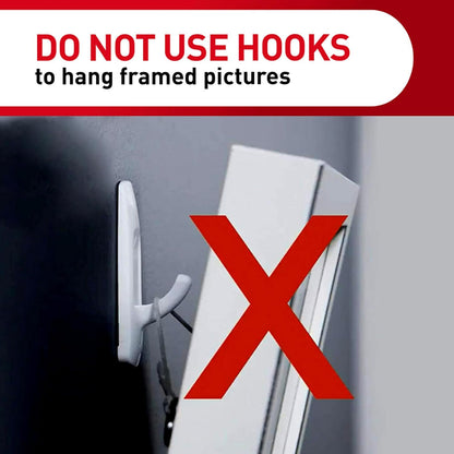 Command Medium White Hooks, 9 Hooks, 12 Strips