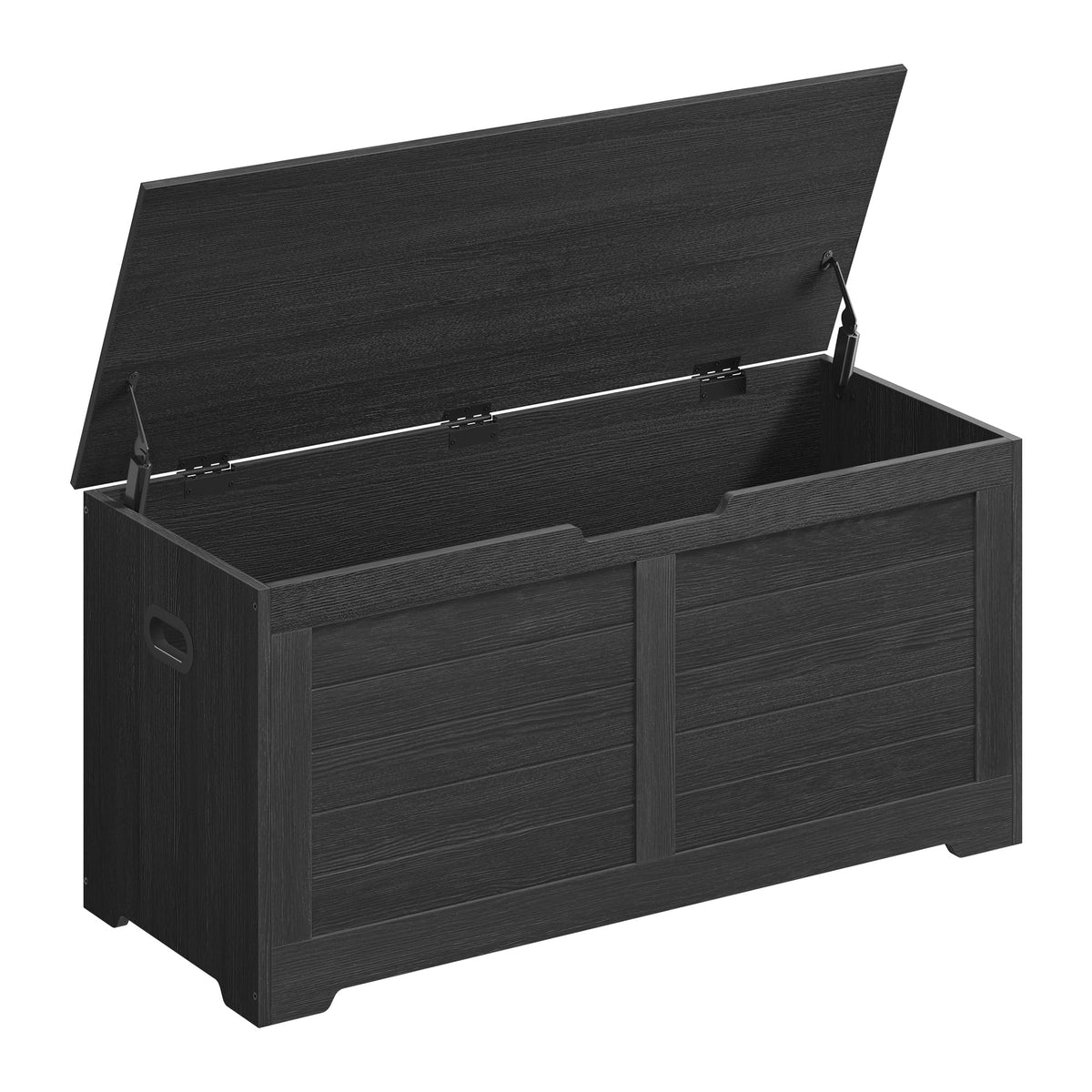 VASAGLE Storage Chest, 39.4 Inches Width Bench with 2 Safety Hinges