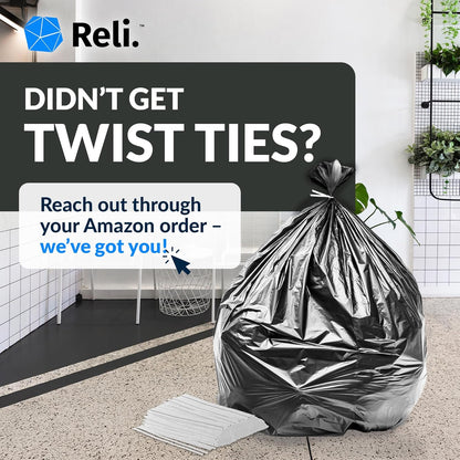 Reli. 55-60 Gallon Trash Bags Heavy Duty