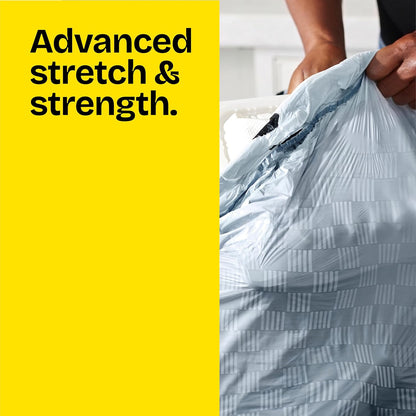 Glad ForceFlex Tall Kitchen Drawstring Trash Bags, 13 Gal, Gain Lavender, 80 Ct (Package May Vary)
