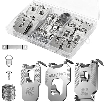 20Pcs Claw Drywall Picture Hanger Heavy Duty Hanging Wall Hooks