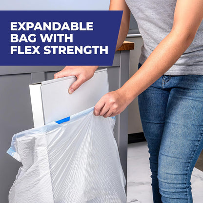 Hefty Ultra Strong 13 Gal Kitchen Trash Bags, Lavender Vanilla, 110ct